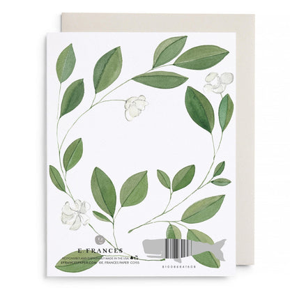 Magnolia Condolence Greeting Card