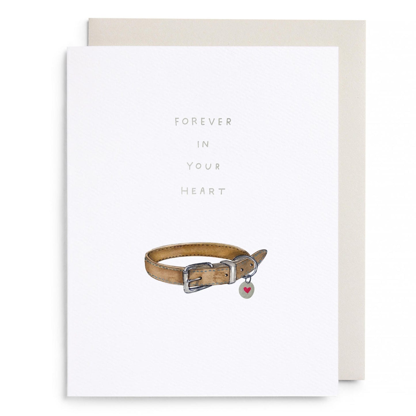 Pet Collar Greeting Card