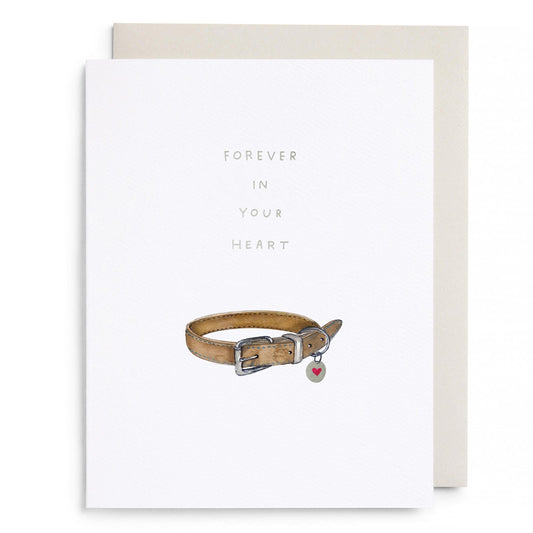 Pet Collar Greeting Card