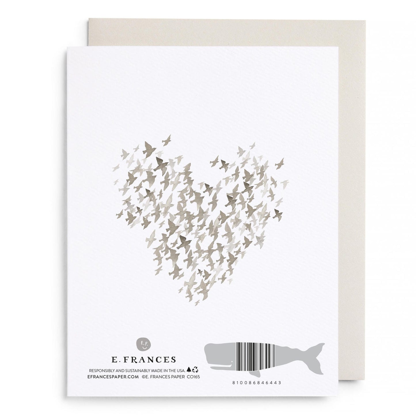 Starlings Condolence Greeting Card
