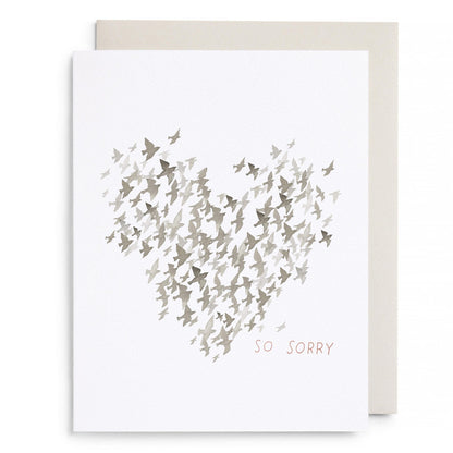 Starlings Condolence Greeting Card