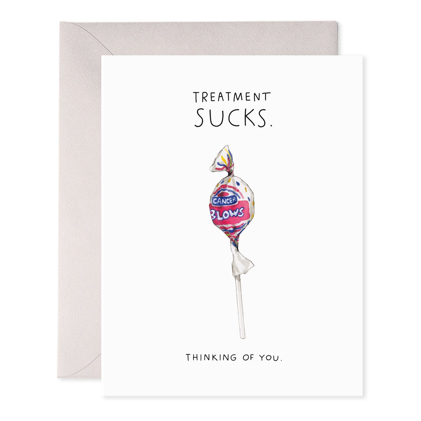 Treatment Sucks Greeting Card