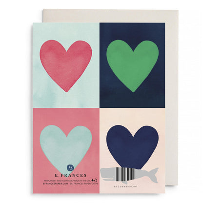 Love To You Hearts Greeting Card