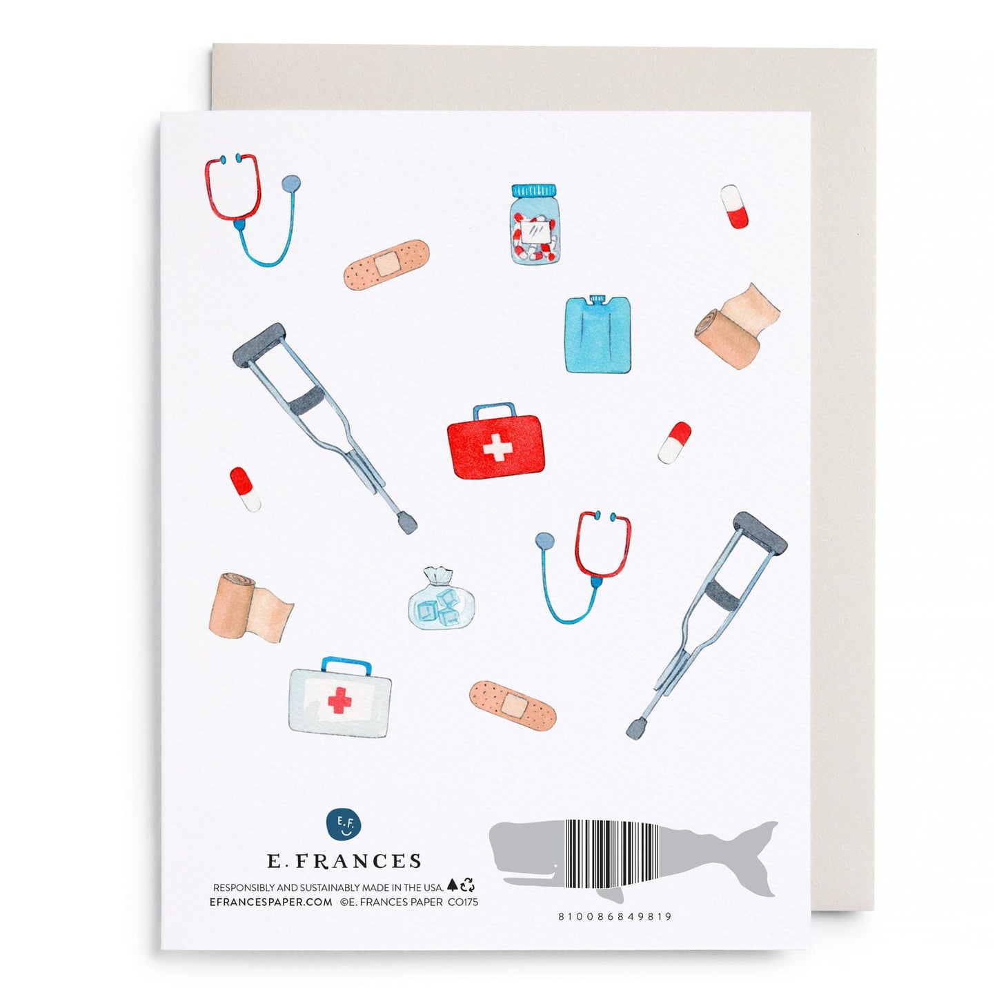 First Aid Kit Greeting Card