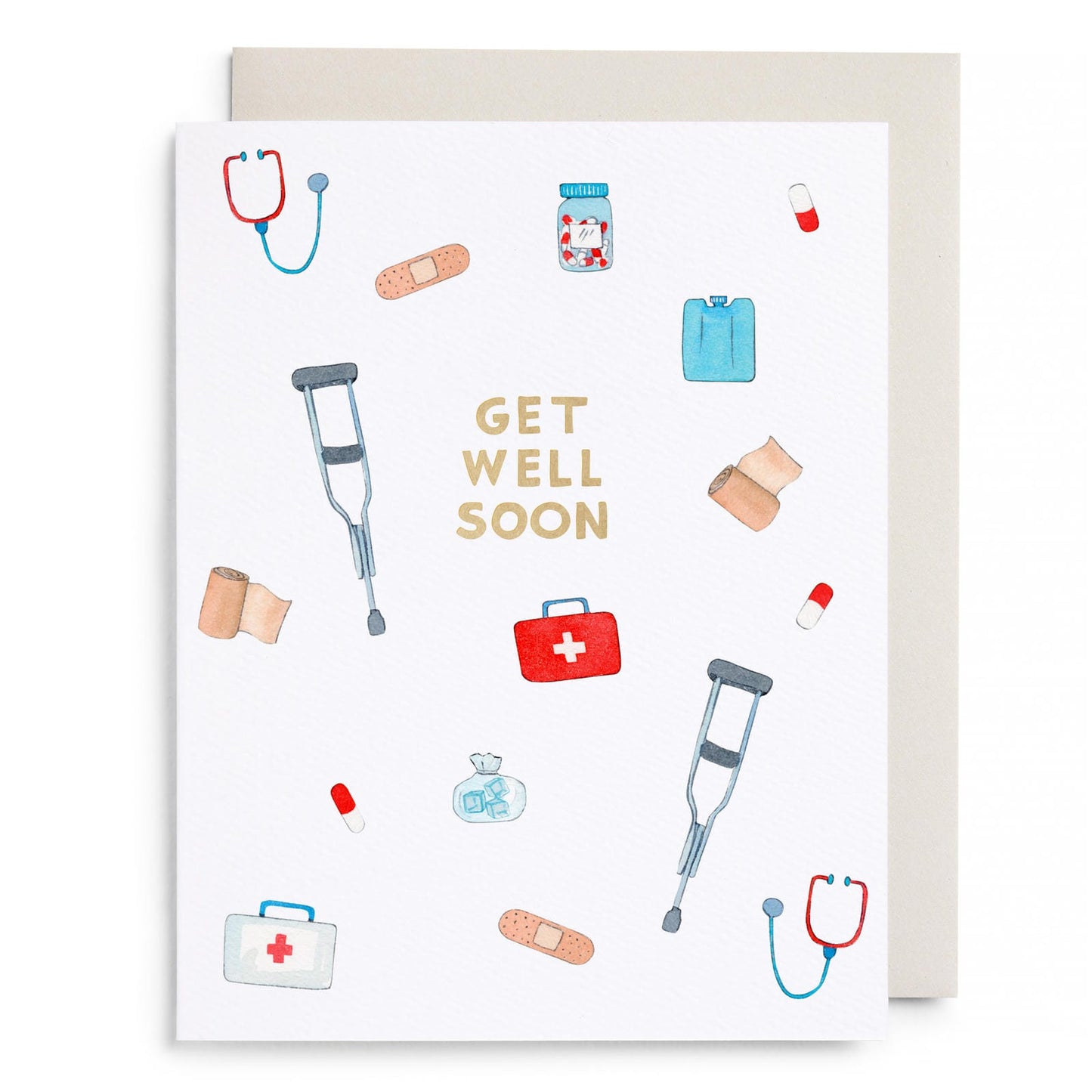 First Aid Kit Greeting Card