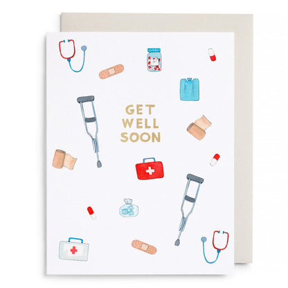 First Aid Kit Greeting Card