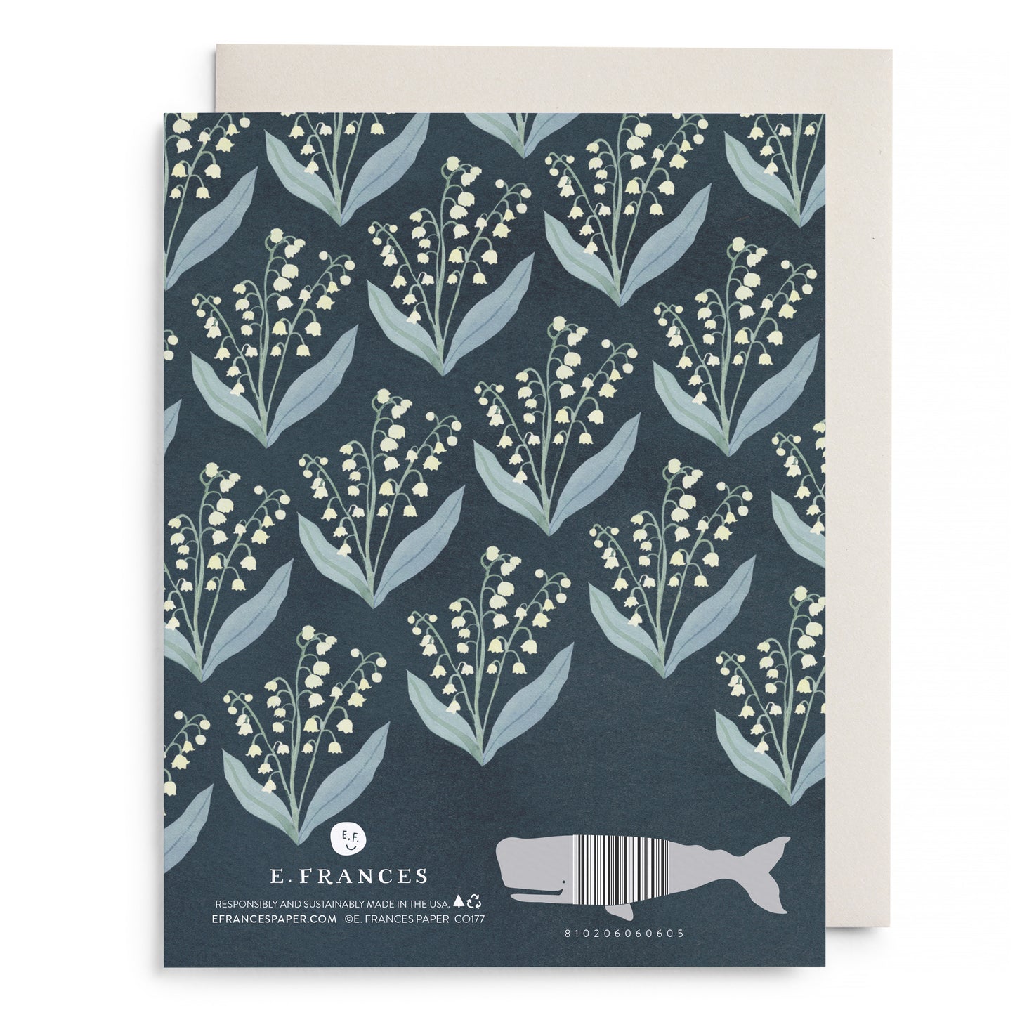 Lily of the Valley Sympathy Greeting Card