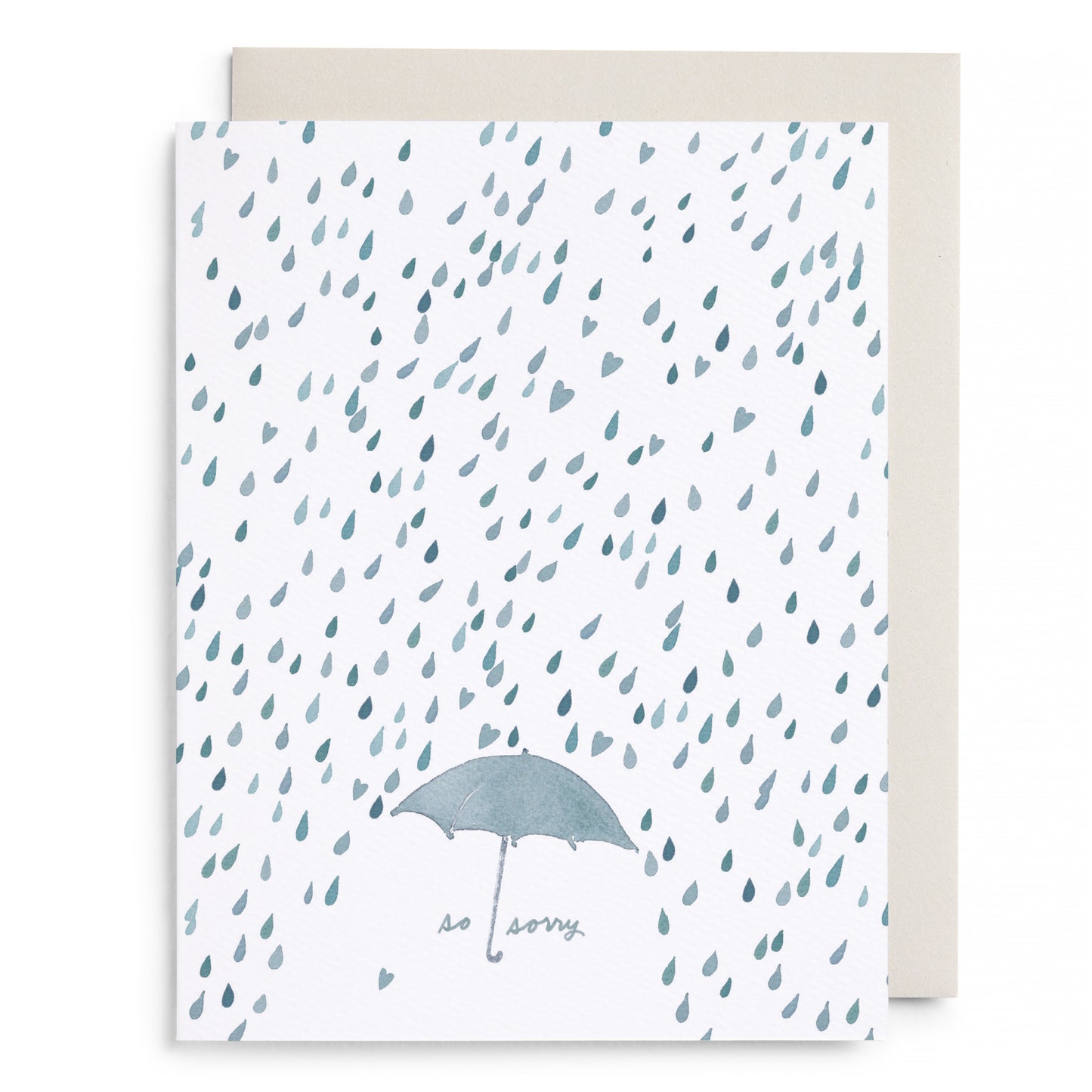 Umbrella So Sorry Greeting Card
