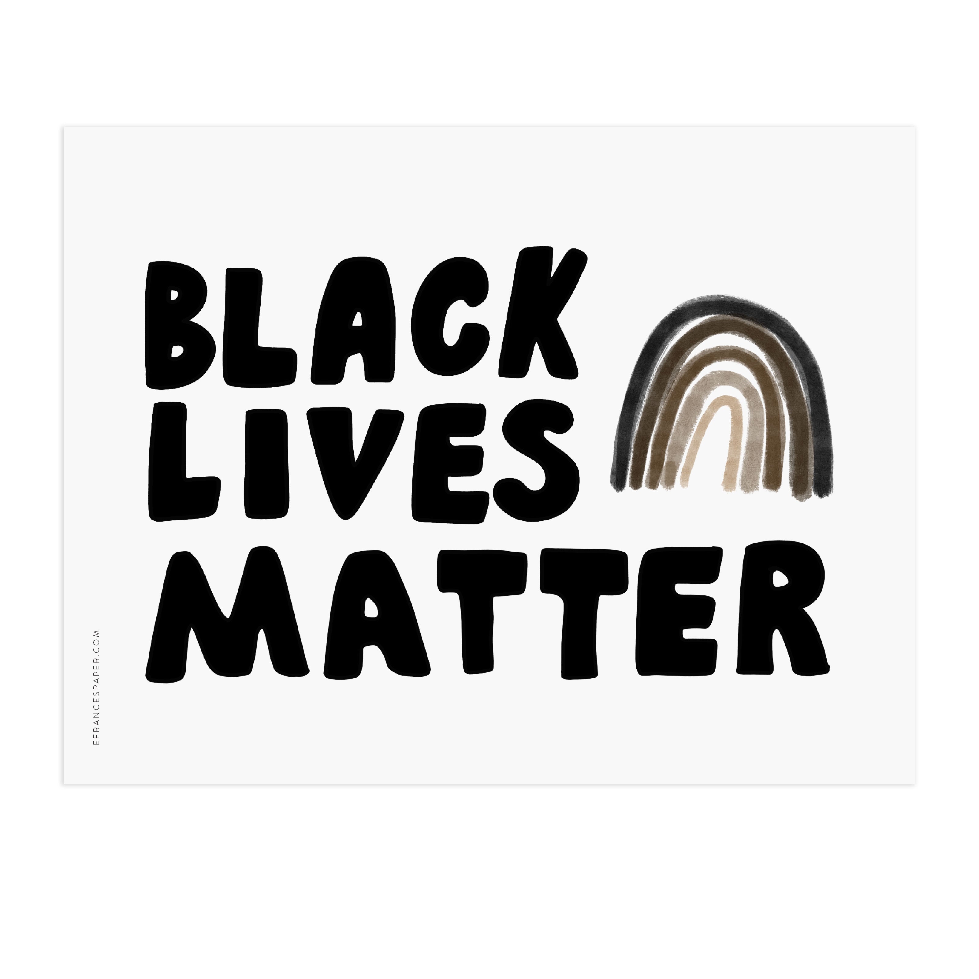 Black Lives Matter – E. Frances Paper