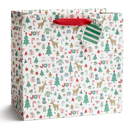 Merry Motif Gift Bag - Large