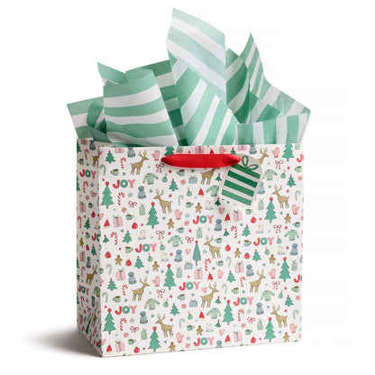 Merry Motif Gift Bag - Large
