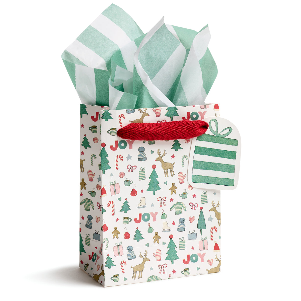 Merry Motif Gift Bag - Small