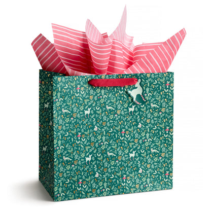 Winter Forest Gift Bag - Large