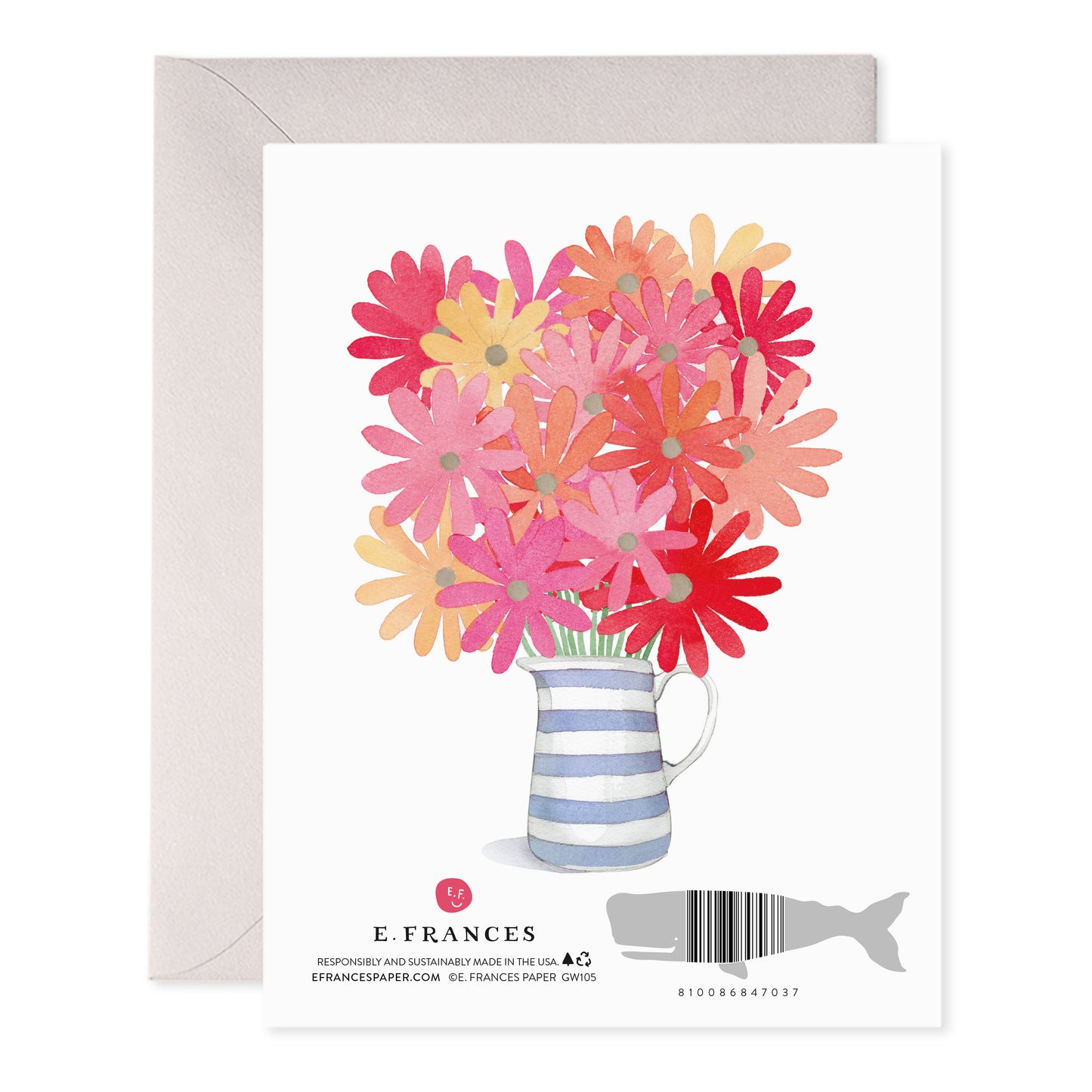 Get Well Flowers Greeting Card