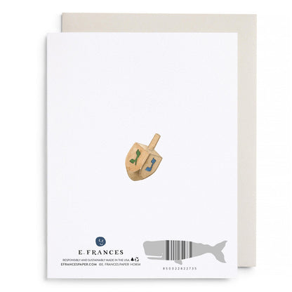 Colorful Menorah Holiday Card