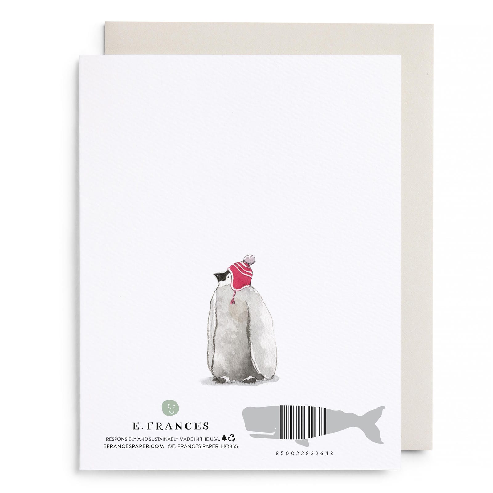 Cozy Penguins Holiday Card – E. Frances Paper