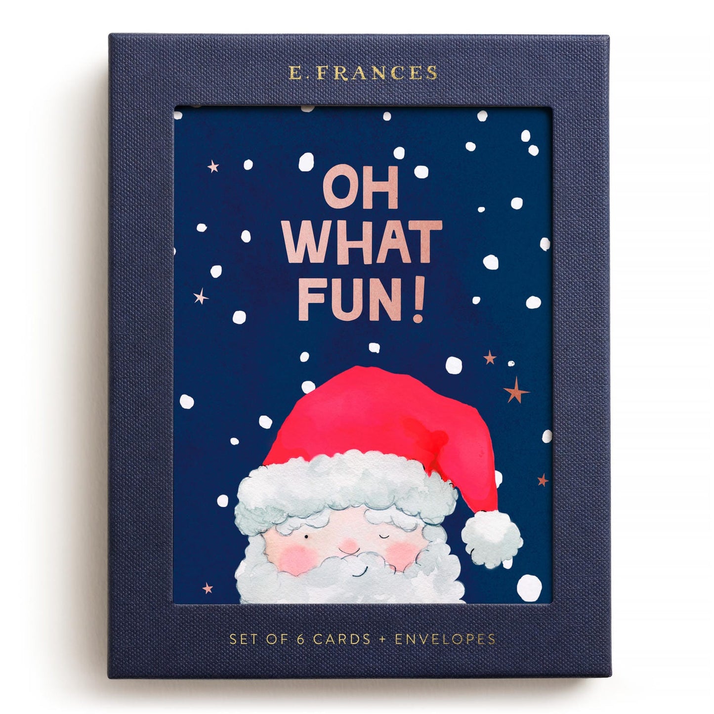 Oh What Fun Santa Greeting Card