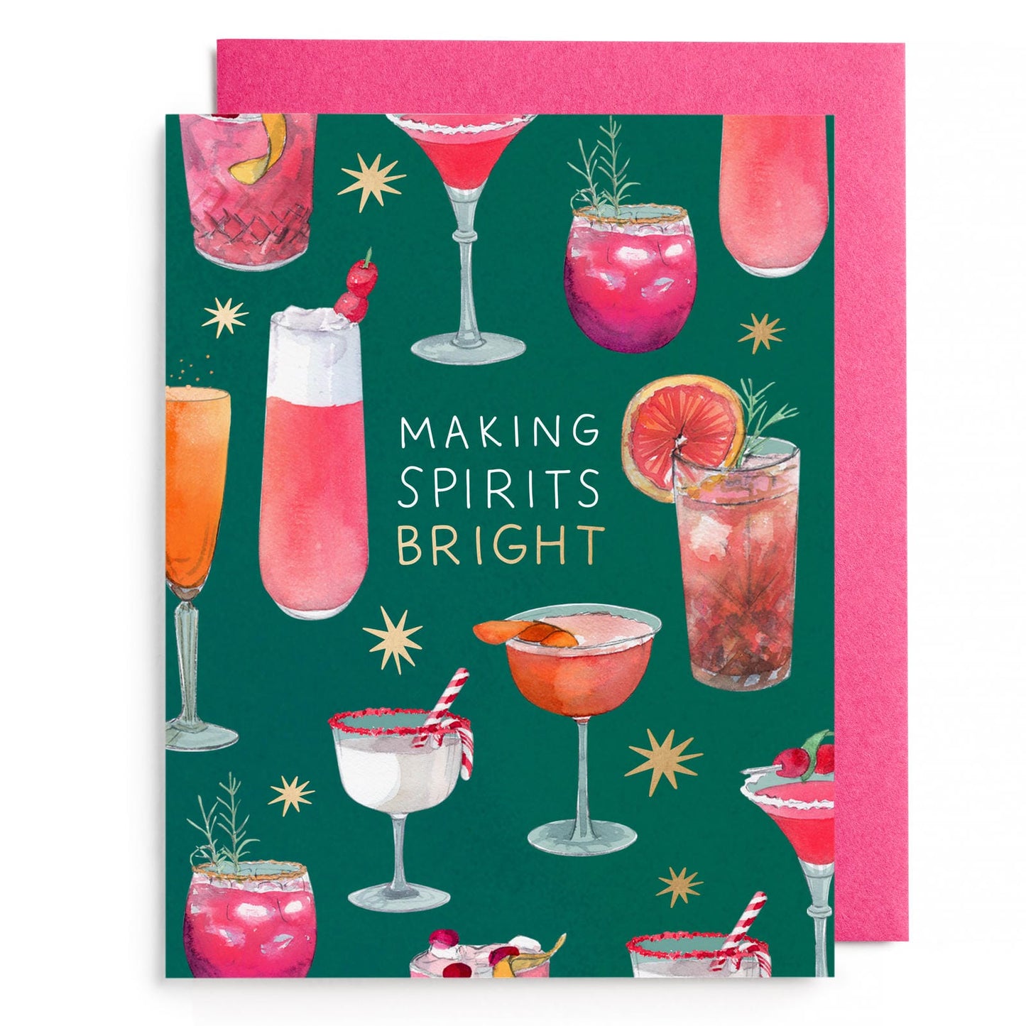 Making Spirits Bright Greeting Card