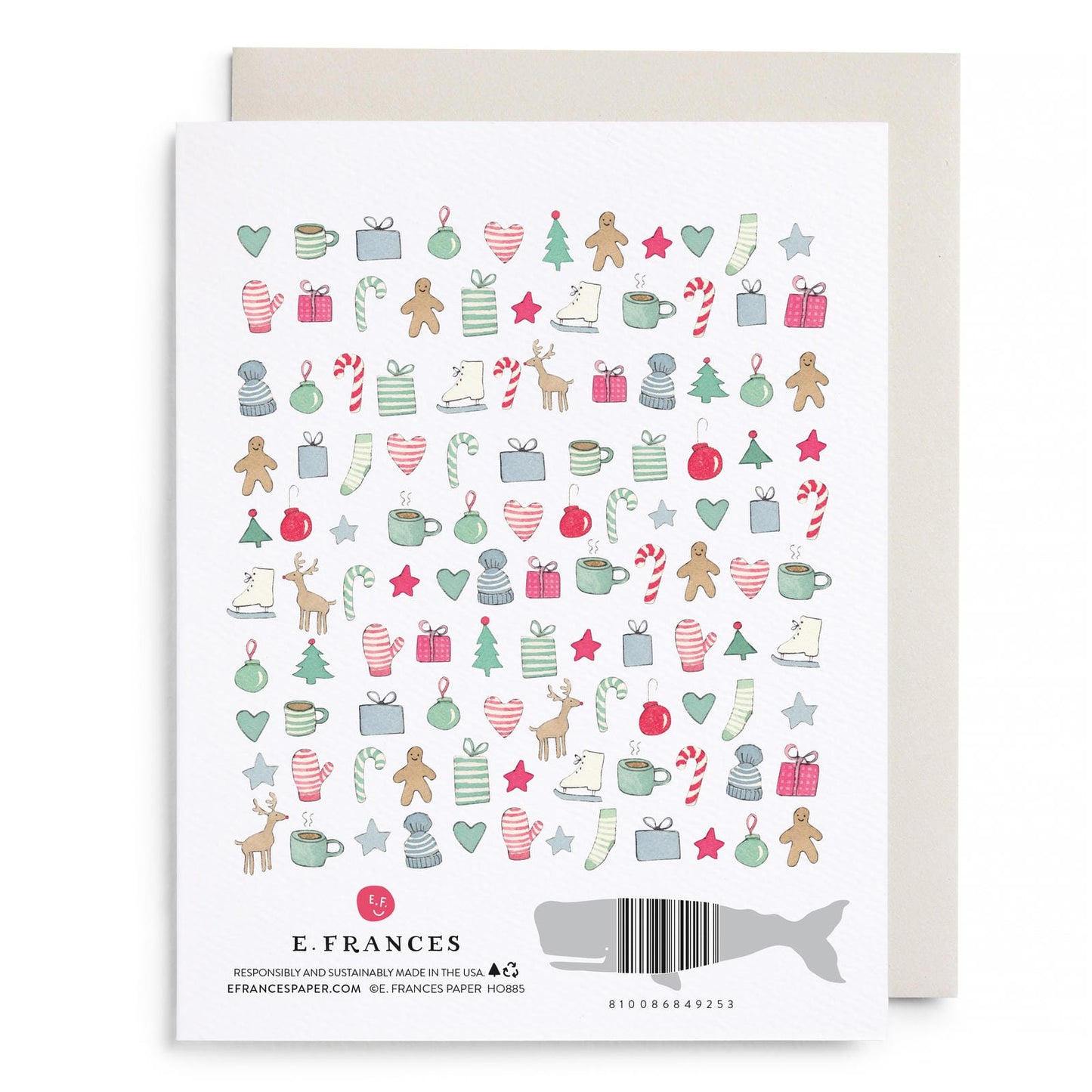 Merry Motif Greeting Card