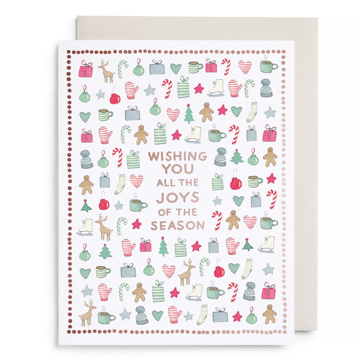 Merry Motif Greeting Card