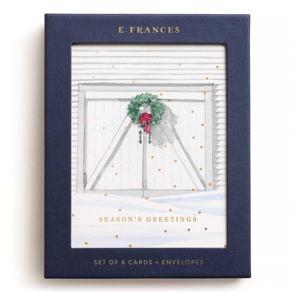 Holiday Barn Greeting Card