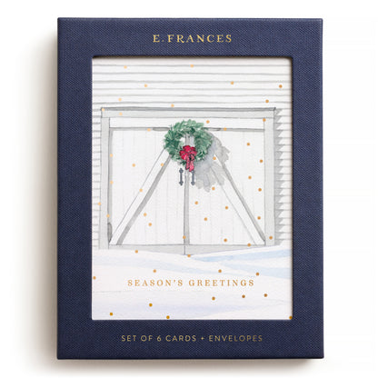 Holiday Barn Greeting Card