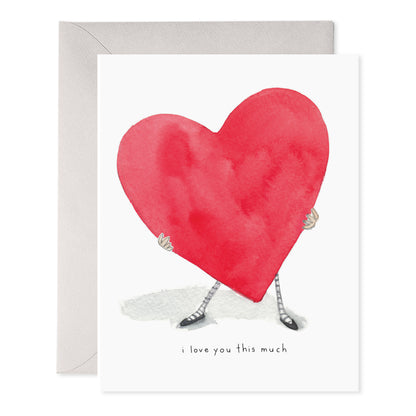 I Love you This Much Greeting Card