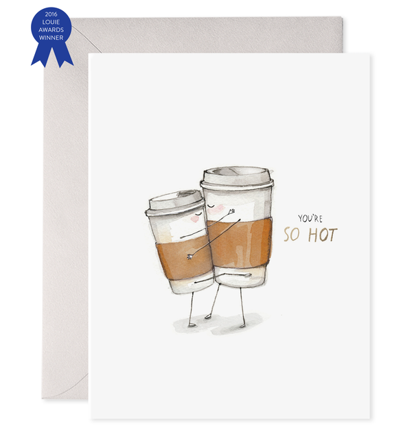 you're so hot coffee card for love sexy funny starbucks coffee to go cups anniversary valentine's