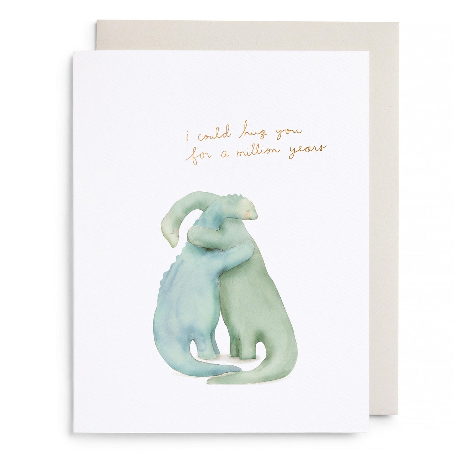 Million Year Hug Greeting Card