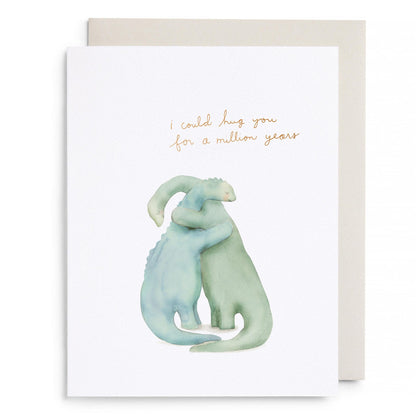 Million Year Hug Greeting Card