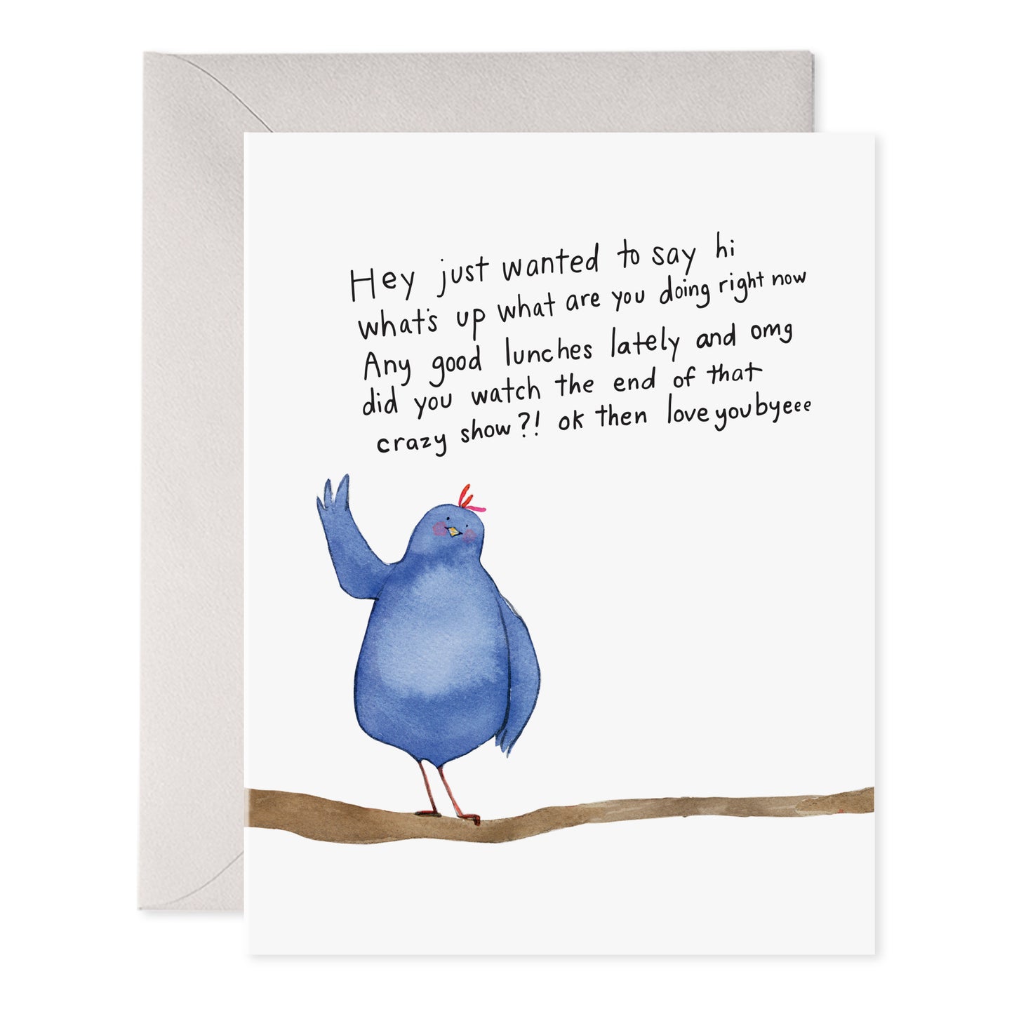 Any Good Lunches Greeting Card