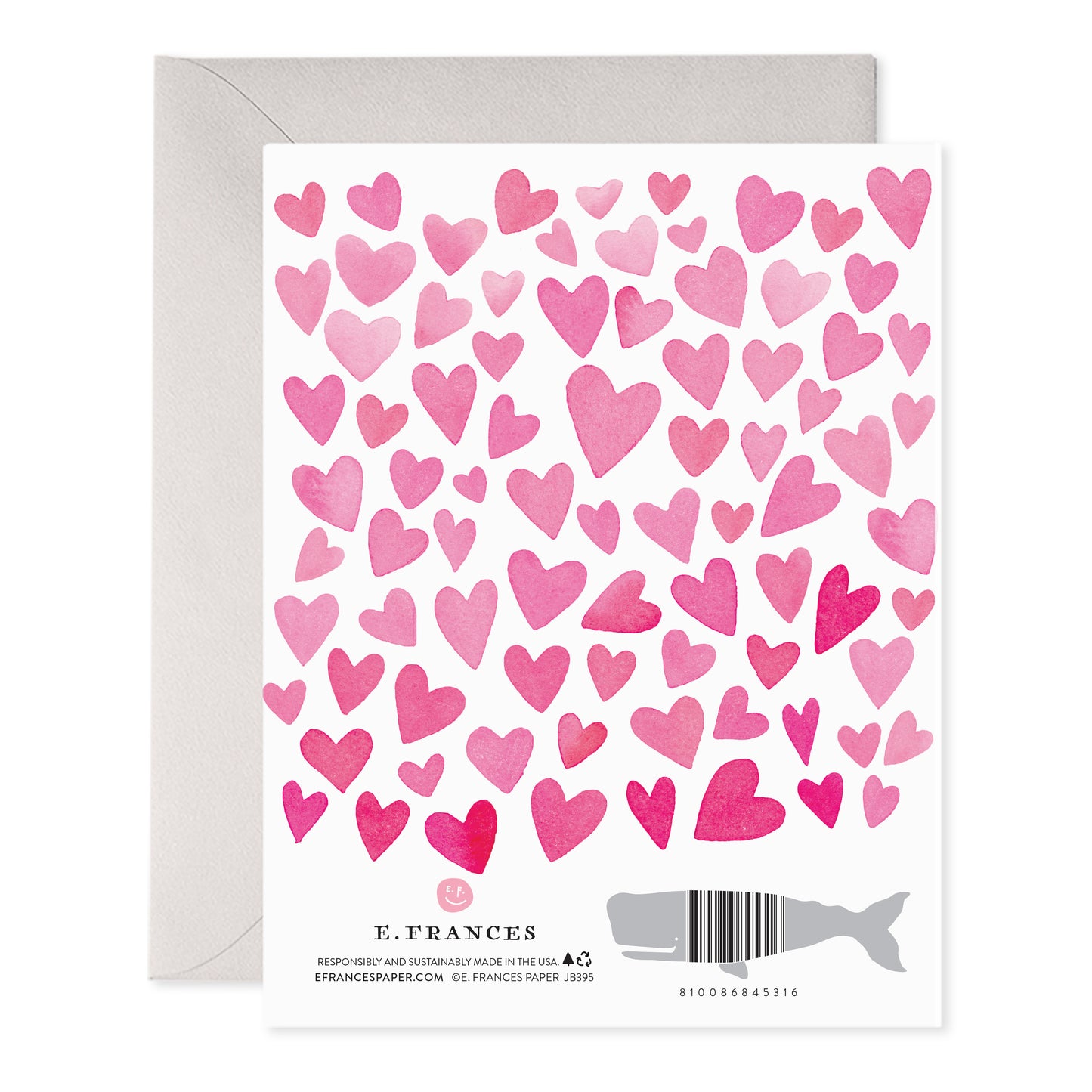 Lots of Hearts Greeting Card