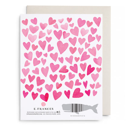 Lots of Hearts Greeting Card