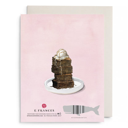 Rose over Roses Galentine's Greeting Day Card