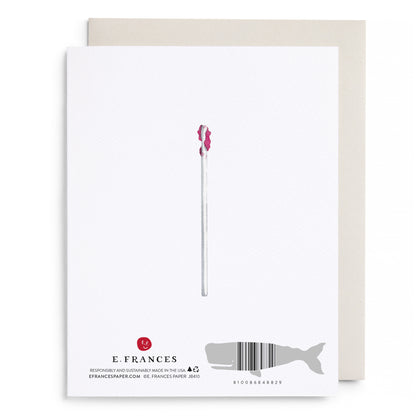 Heart Lollipops Valentine's Day Greeting Card