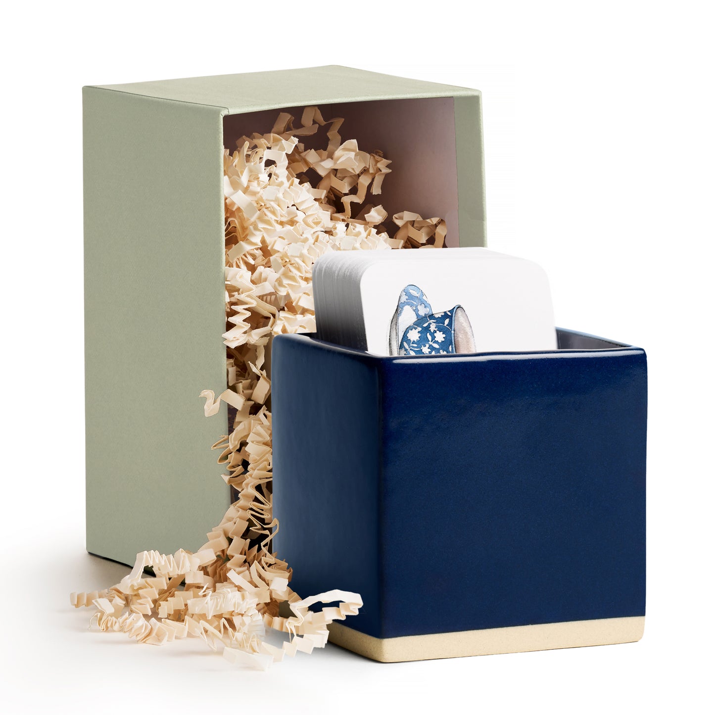 Little Notes® Ceramic Holder - Navy