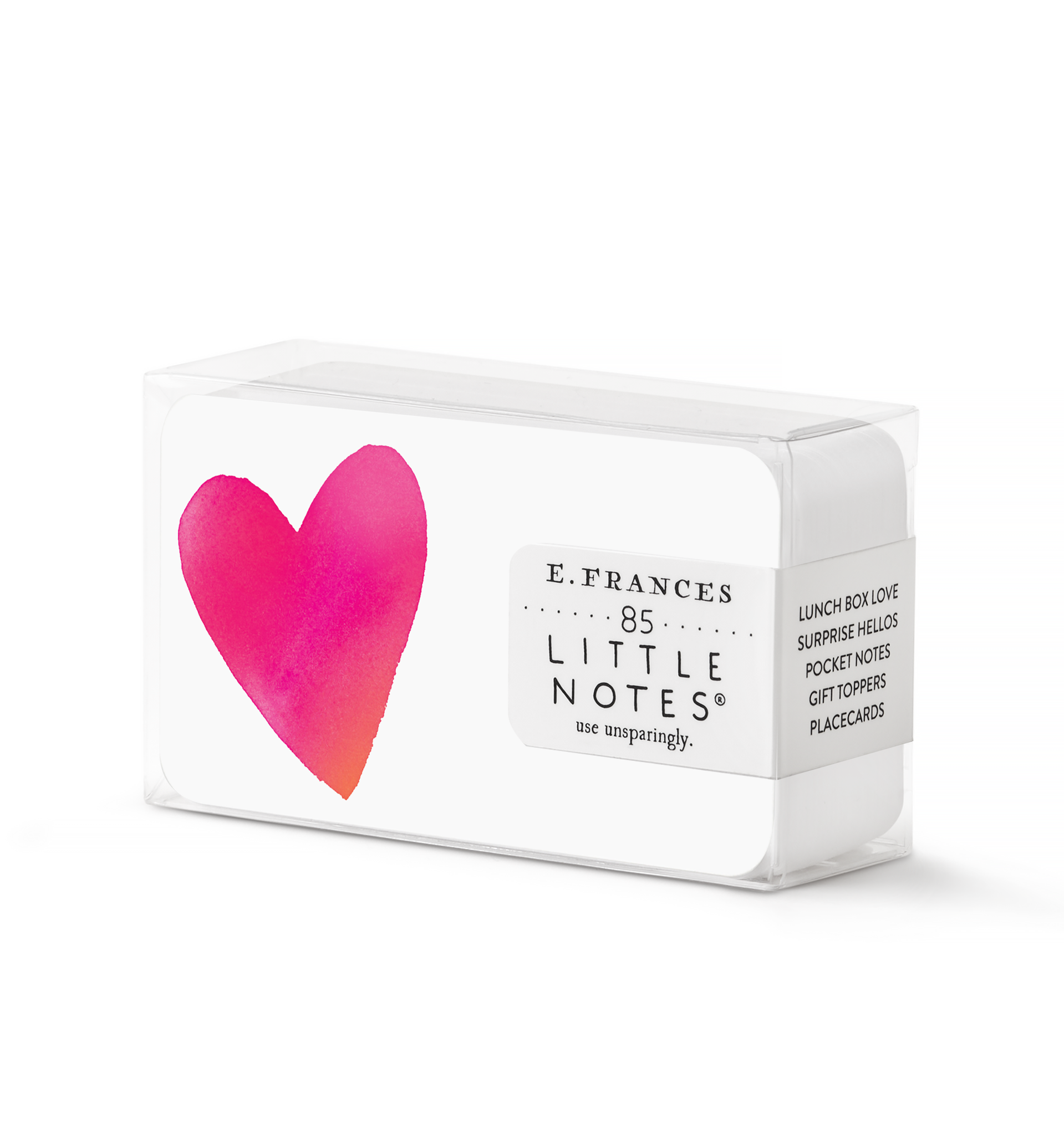 Boxed Confetti Heart Cards