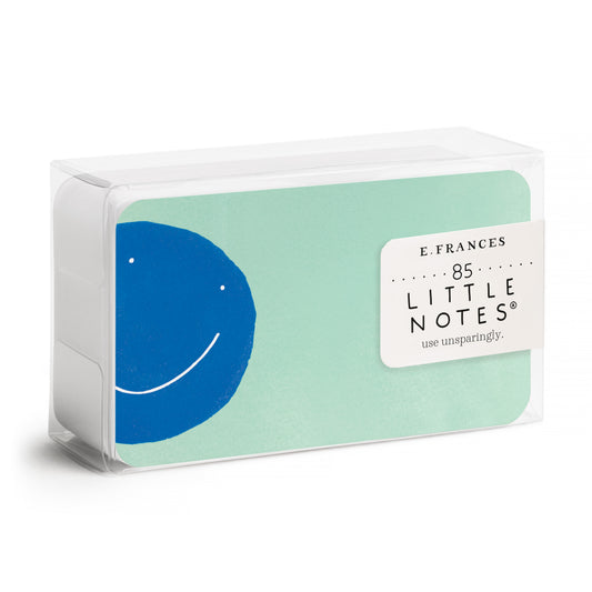 Blue Smiley Little Notes®