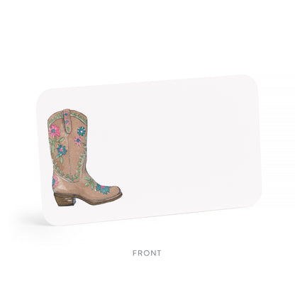 Cowboy Boot Little Notes®