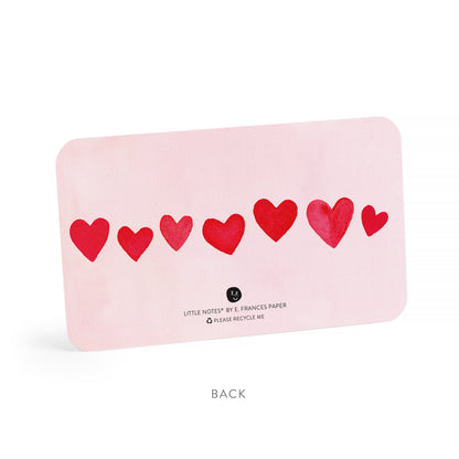 Mini Hearts Blush Little Notes®