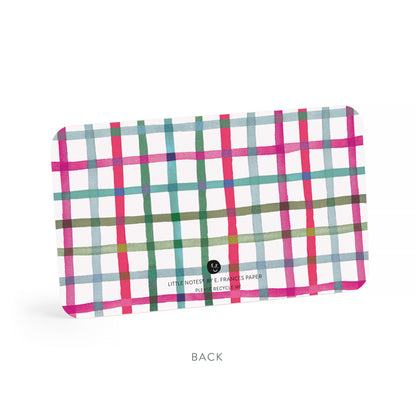 Happy Plaid Little Notes®