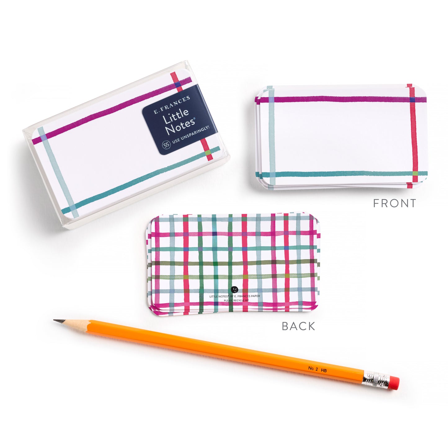 Happy Plaid Little Notes®