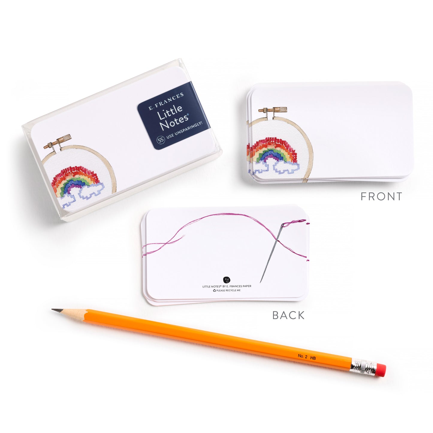 Rainbow Cross Stitch Little Notes®