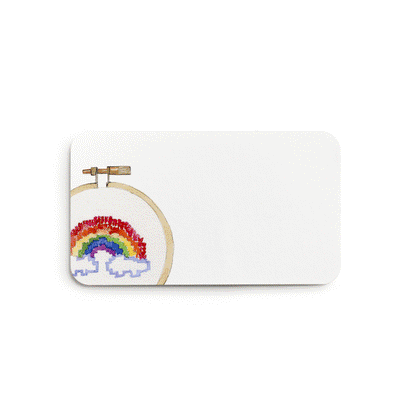 Rainbow Cross Stitch Little Notes®