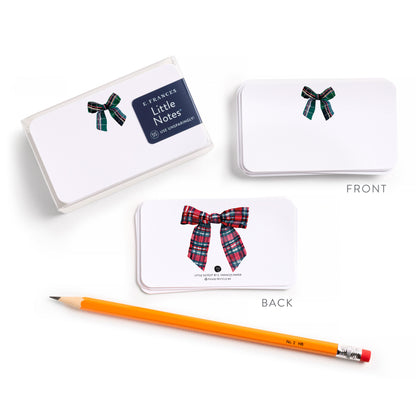 Plaid Bow Little Notes®