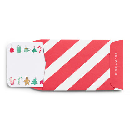 Little Notes® Envelopes - Candy Cane Striped
