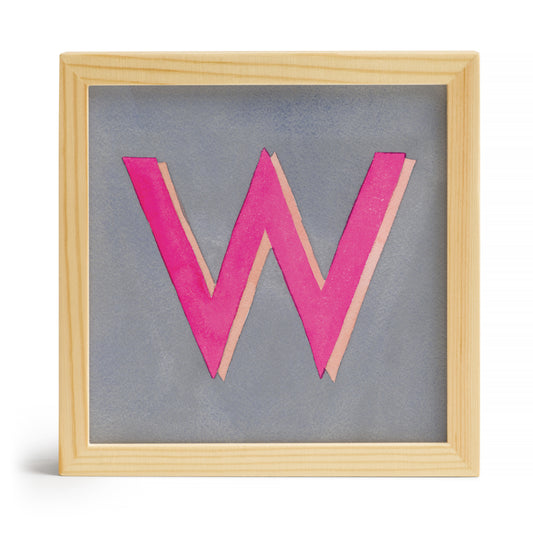 W is for... Little Print