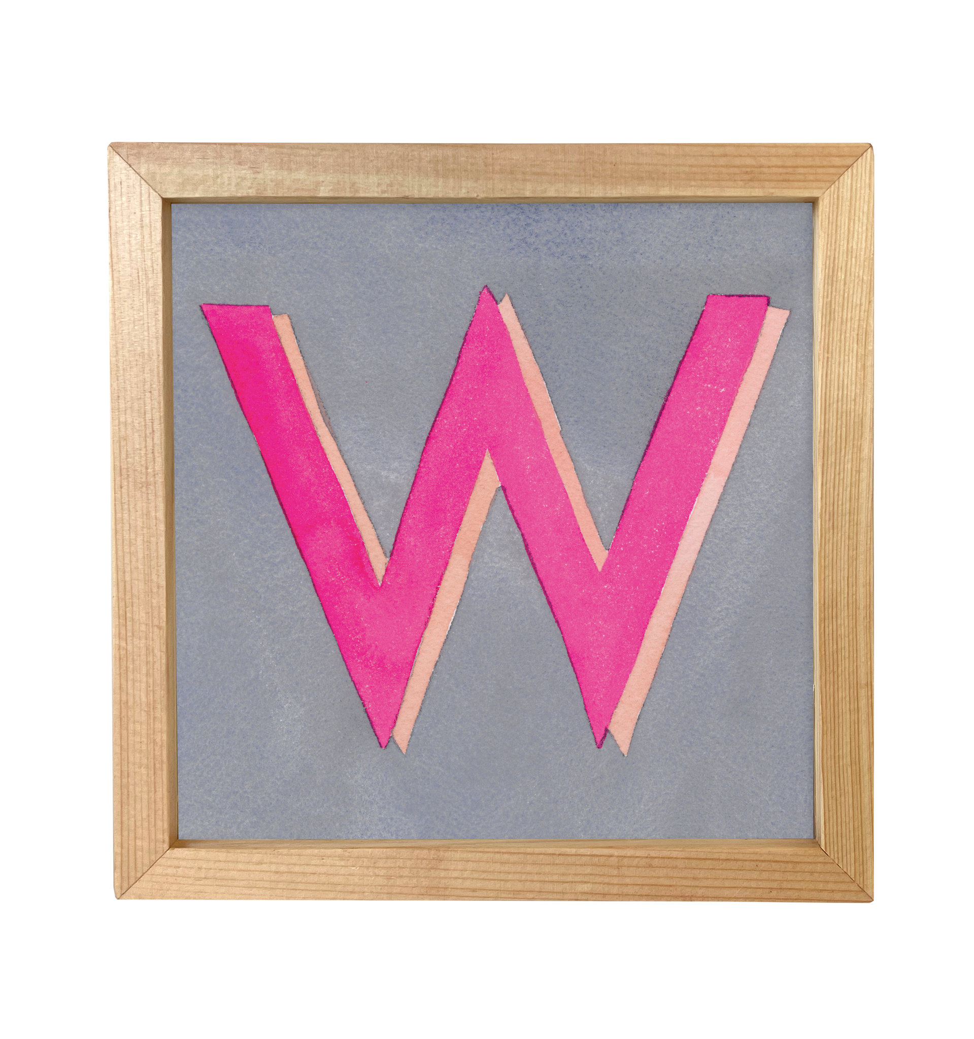 W is for... Little Print