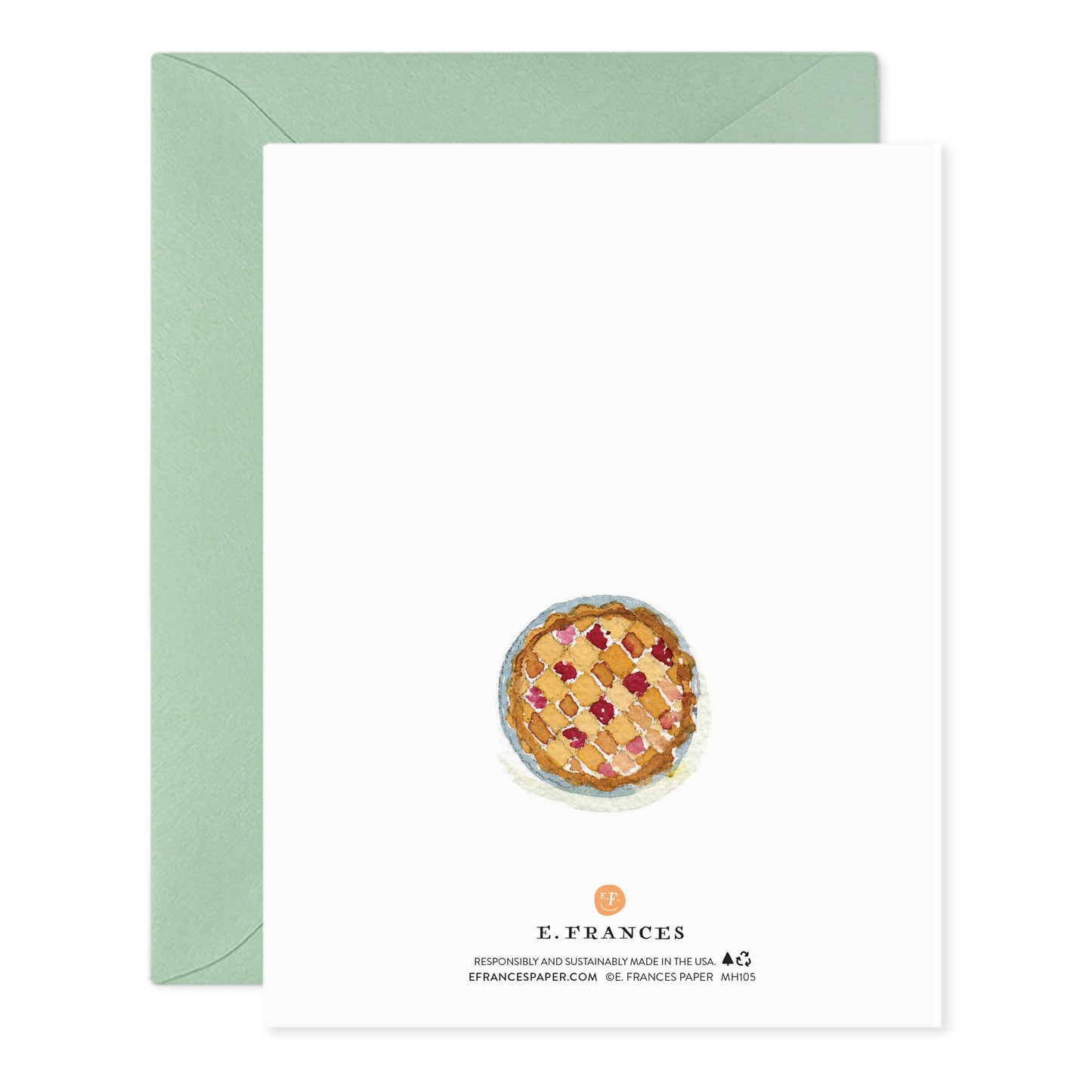 Thanksgiving Pie Greeting Card