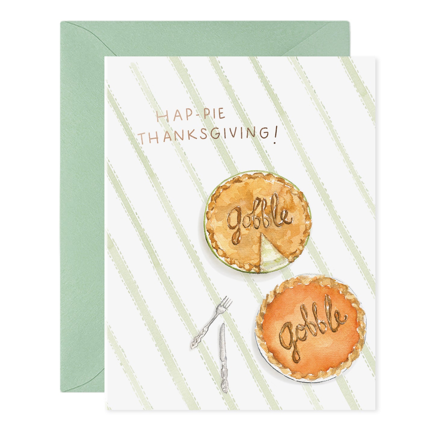 Thanksgiving Pie Greeting Card